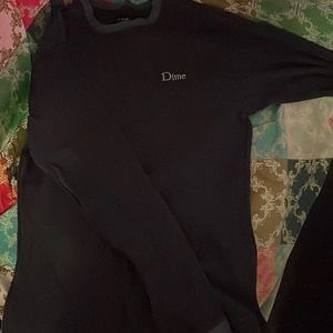 Dime long sleeve embroidered